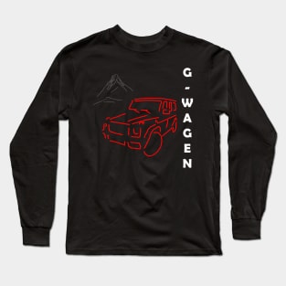 Mercedes G-Wagen Design - King off road #2 Long Sleeve T-Shirt